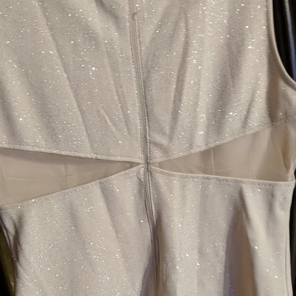 Cream-white Sparkle Dress - Picture 7 of 7